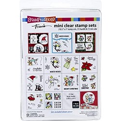 Stampendous - Timbri clear - Fran's MiniClear Holiday