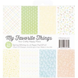 My Favorite Things - Pad 6x6 pad - Spring Whimsy