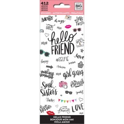 Me&My Big Ideas - Stickers - Hello Friend