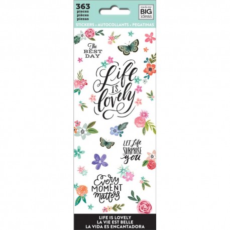 Me&My Big Ideas - Stickers - Life is lovely