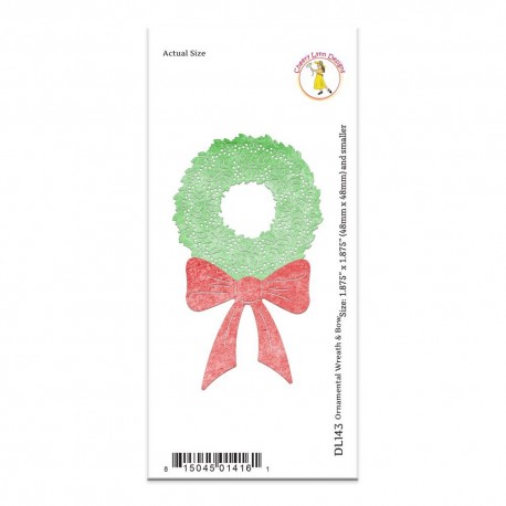 Cheery Lynn - Fustella - Ornamental Wreath & Bow