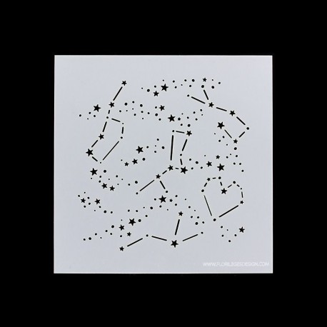 Florileges Design - Stencil - Constellations