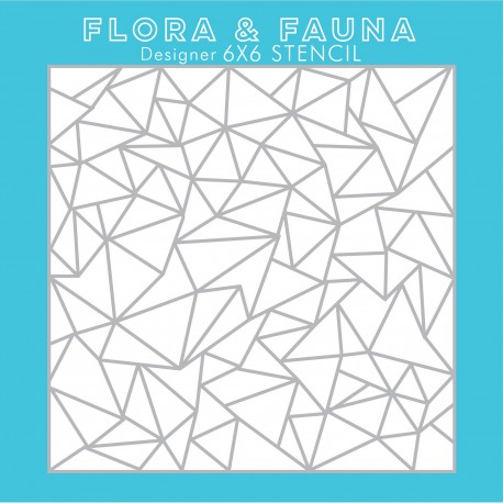 FloraFauna Clear - Stencil - Artic