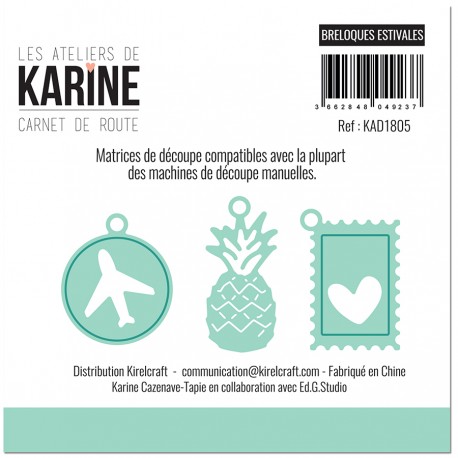 Les Ateliers de Karine - Fustelle - Breloques Estivales