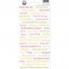 PIATEK13 - Sticker sheet -  The Four Seasons - Summer 01