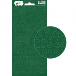PIATEK13 - Alphabet sticker sheet - Let's Flamingle 01