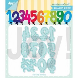 Joy Crafts - Fustella - Balloon Digits -6002/1396