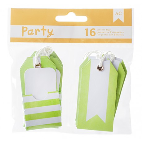 American Craft - Kit tags - Green