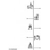 Aladine - Timbro in legno - Ligne de temps Mariage