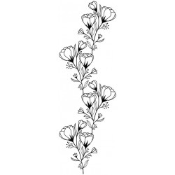 Artemio - Timbro in legno - Fiore