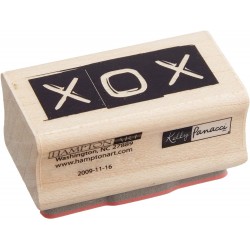 Hampton Art - Timbro legno - XOX