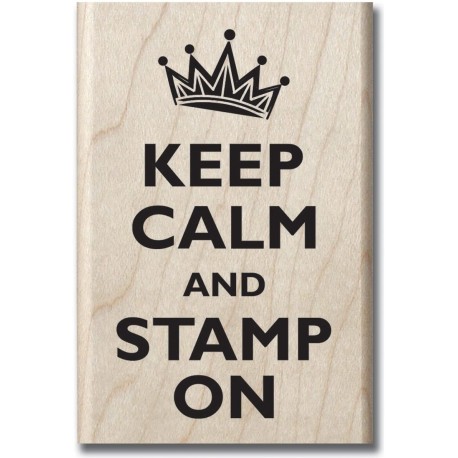 Hampton Art - Timbro legno - Keep Calm