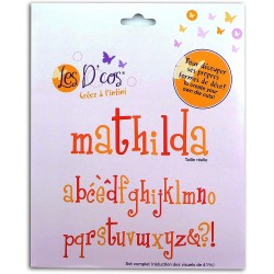 Toga - Fustella - Alphabet Mathilda