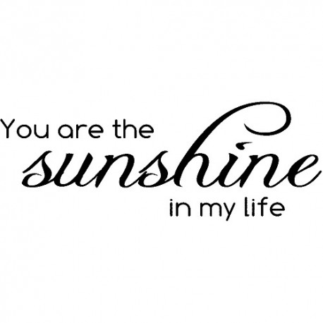 Magenta - Timbri Cling - You are my sunshine