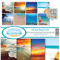 Reminisce  - Kit Carte 12x12" - At the Beach