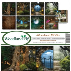 Reminisce  - Kit Carte 12x12" - Woodland Elf