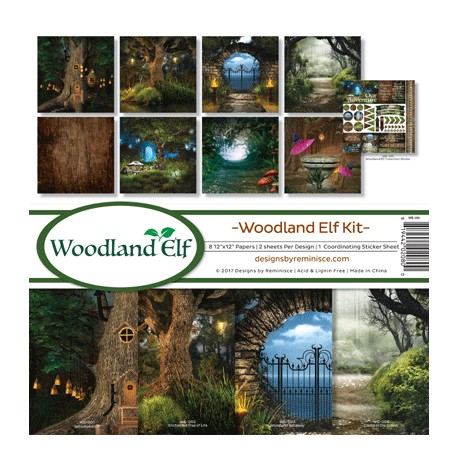 Reminisce  - Kit Carte 12x12" - Woodland Elf