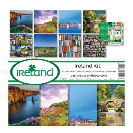 Reminisce  - Kit Carte 12x12" - Ireland