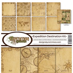 Reminisce  - Kit Carte 12x12" - Expedition Destination