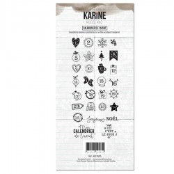 Les Ateliers de Karine - Timbri Clear - Calendrier de l'avent