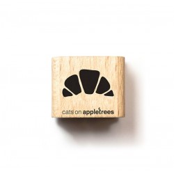 Cats on appletrees - Timbro Legno - Croissant - 2657