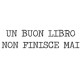 Impronte d'Autore - Timbri Legno - Un buon libro