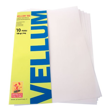 Impronte d'Autore - Kit Vellum A4 -100gr