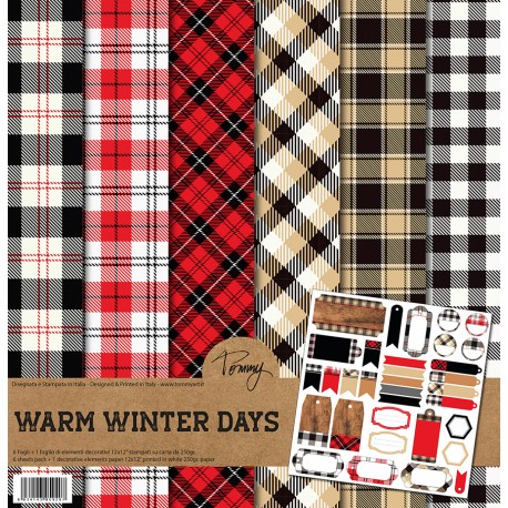 Tommy Art - Kit Carte 12x12" - Warm Winter Days