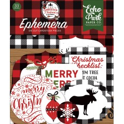 Echo Park - Ephemera - Lumberjack Christmas
