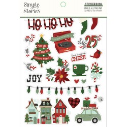 Simple Stories - Sticker Book -Jingle All the Way