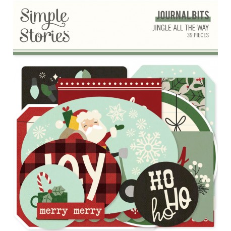 Simple Stories - Journal Bits - Jingle All the Way