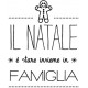 Impronte d'Autore - Timbri Legno - NATALE FAMIGLIA