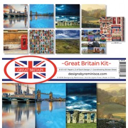 Reminisce  - Kit Collezione Great Britain - 12x12"