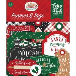 Echo Park - Frames & Tags - A Gingerbread Christmas