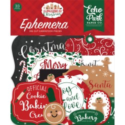 Echo Park - Ephemera - A Gingerbread Christmas