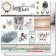 Les Ateliers de Karine - Carta Jardin d'Hiver 12x12" - 01