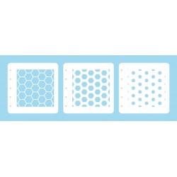 Nellie Snellen - Kit Stencil - Honeycomb