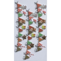 Artoz - Stickers - Christmas garland
