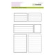 CraftEmotions - Timbro Clear - Planner Essentials Frames