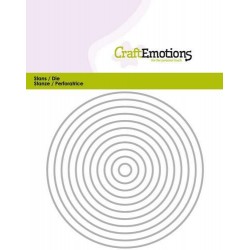 Craft Emotions - Fustella - Edges Straight Circle