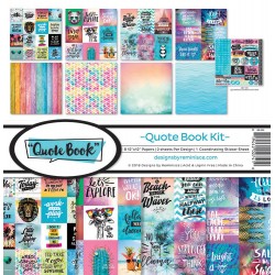 Reminisce  - Kit Collezione Quote Book - 12x12"