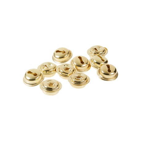 Glorex - Campanelle  oro - Diam 9 mm