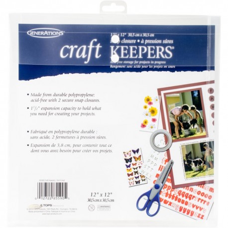 Craft Keepers -  Busta per fogli archivio fogli 12"x12"
