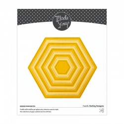 MODASCRAP - FUSTELLA - DASHING HEXAGONS