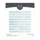 MODASCRAP - FUSTELLA - ALPHABET STICKERS
