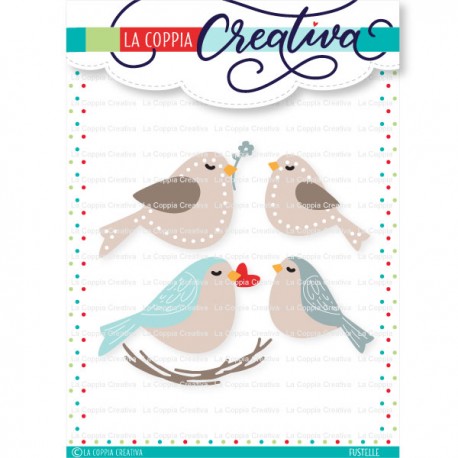La Coppia Creativa - Fustella - Uccellini