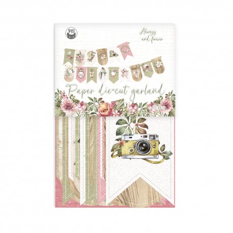 PIATEK13 - Paper die cut garland - Always and forever