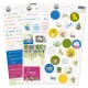 PIATEK13 - Sticker sheet -  The Garden of Books 01