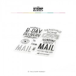 The Stamp Market - Timbri Clear - Mailbox Messages