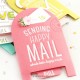 The Stamp Market - Fustella - Mailbox Gift Card Holder